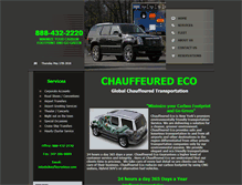 Tablet Screenshot of chauffeuredeco.com